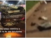 15:52 –
Câmera registra momento em que BMW capota após rampar em rotatória; veja vídeo
