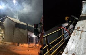 16:15 –
Incêndio atinge silo durante madrugada e bombeiros utilizam mais de 20 mil litros de água; veja vídeo