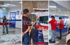08:40 –
Embriagado, motorista é preso após jogar carro contra vidraça de loja em cidade de MT; veja vídeo