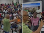 18:45 –
Sorteio de pontos para ambulantes em Cuiabá vira confusão; participante tenta tirar vaga de haitiana: veja vídeo