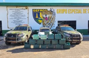 11:15 –
Gefron apreende mais de 480 quilos de cocaína e provoca prejuízo de R$ 8,9 milhões às facções criminosas