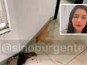 17:41 –
Casa ensanguentada, marcas de tiros e facas no chão: imagens mostram local em que psicóloga foi morta
