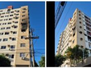 16:46 –
Bombeiros controlam incêndio em edifício residencial após problema elétrico