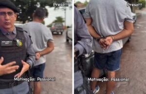 20:13 –
PM prende suspeito de esfaquear homem no trânsito e revela que crime teve motivação passional