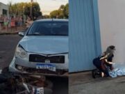 08:45 –
Passageira de motocicleta morre após pilota furar preferencial e bater em carro