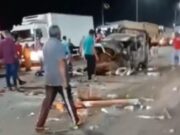 10:58 –
Mulher morre após batida entre quatro veículos na BR-163; marido também faleceu