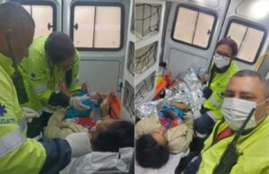 18:27 –
Grávida de oito meses entra em trabalho de parto e bebê nasce dentro de ambulância na BR-364; veja vídeo