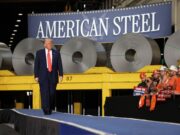 Trump assina decreto que dobra tarifas sobre aço e alumínio nos EUA, de 25% para 50% | Economia