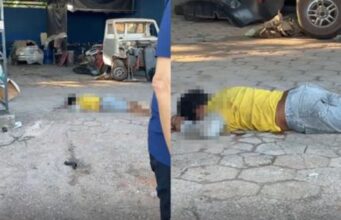 Homem é assassinado dentro de oficina em cidade de MT
