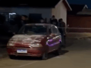 Homem é morto dentro do carro com 12 tiros em MT; vídeo