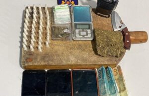 Cavalaria da PM prende 4 faccionados por tráfico de drogas