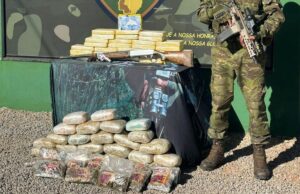Gefron apreende 75 tabletes de droga e armas na fronteira