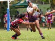 Melina, do Mato Grosso, disputa o 1º Sul-Americano de Clubes Campeões de Rugby Feminino