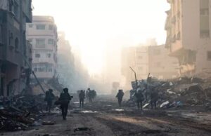 Míssil israelense atinge crianças palestinas em Gaza