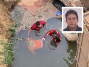 16:39 –
Motorista de carreta que caiu de ponte é localizado e identificado no rio São Lourenço