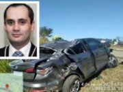 09:45 – 
							Imagem mostra carro destruído após acidente que deixou juiz em estado grave; magistrada pede orações