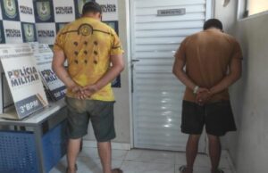 12:23 –
Dupla é presa pelo Bope após invadir chácara, furtar equipamentos e fugir em moto