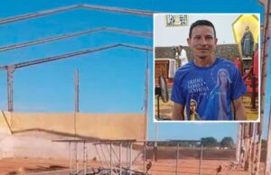 07:25 –
Trabalhador morre após cair de andaime de oito metros em fazenda