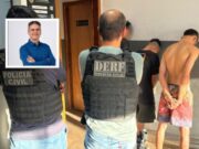 18:59 –
Polícia prende trio que invadiu clínica e tentou executar ex-prefeito a tiros