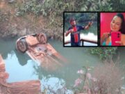10:45 –
Mãe, dois filhos e namorado morrem após carro cair em rio em MT
