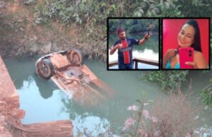10:45 –
Mãe, dois filhos e namorado morrem após carro cair em rio em MT