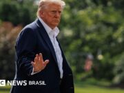 Trump diz que pode negociar tarifa de 50% com Lula, mas ‘não agora’, e volta a elogiar Bolsonaro