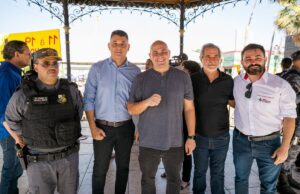 Prefeito prestigia lançamento da Operação Centro Seguro