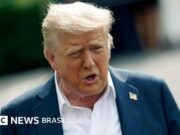 Trump anuncia tarifa de 30% para México e União Europeia