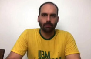 Eduardo Bolsonaro comemora punição a Moraes nos EUA