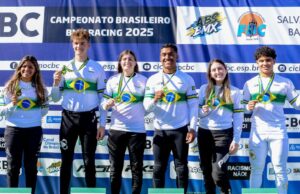 Paola Reis e Pedro Queiroz são campeões brasileiros de BMX Racing em Salvador