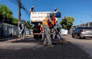 Prefeitura de Cuiabá diz ter tapado mais de 50 mil buracos