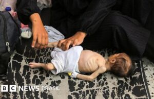 Fome em Gaza: ‘Pais estão famintos demais para cuidar das crianças’