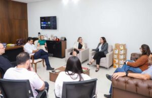 Prefeita recebe Marfrig e frisa importância das grandes empresas