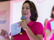 Michelle grava mensagem para ato em Cuiabá e critica STF; ouça