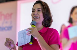 Michelle grava mensagem para ato em Cuiabá e critica STF; ouça