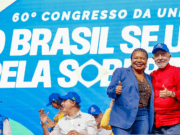 Com Lula, ministra da Cultura participa da abertura do 60º Congresso da UNE em Goiânia (GO) — Ministério da Cultura