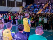 Mais de 1.400 atletas participam da abertura dos Jogos Escolares e Jogos Estudantis de Seleções Mato-grossenses em Lucas