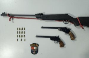 Polícia impede furto de gado em fazenda por três homens e dois adolescentes