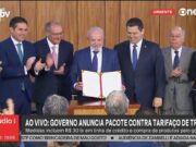 Lula anuncia R$ 30 bilhões em crédito para empresas afetadas pelo tarifaço