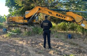 PF faz ação contra oficinas que auxiliavam garimpeiros ilegais