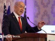 Faixa de Gaza: Netanyahu diz que Israel pretende assumir o controle total do território palestino