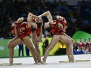 AO VIVOBrasil brilha em 1ª apresentação e tira a maior nota na ginástica rítmica