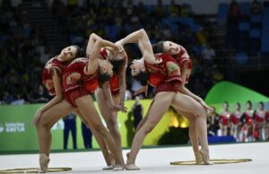 AO VIVOBrasil brilha em 1ª apresentação e tira a maior nota na ginástica rítmica