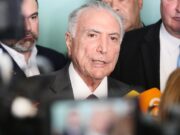 Em Cuiabá, Temer acena para aliança MDB e PL em 2026; vídeo