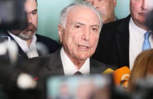 Em Cuiabá, Temer acena para aliança MDB e PL em 2026; vídeo