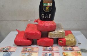 Polícia prende homem por tráfico de drogas e apreende tabletes de maconha