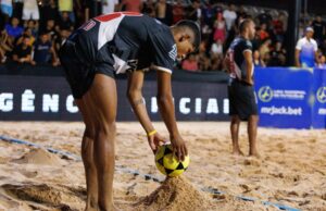 Com as presenças de Dagoberto e Diego Souza, Cuiabá sedia rodada da Liga Nacional de Futevôlei