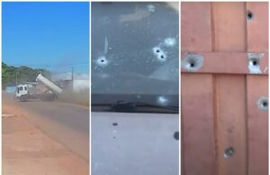 Loja é cravada de tiros após dono cobrar limpeza de terreno