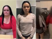 Vídeo mostra prisão de suspeitas de comandar facção em MT