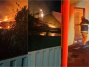 Ex tenta matar advogada a machadadas e põe fogo em casa; veja